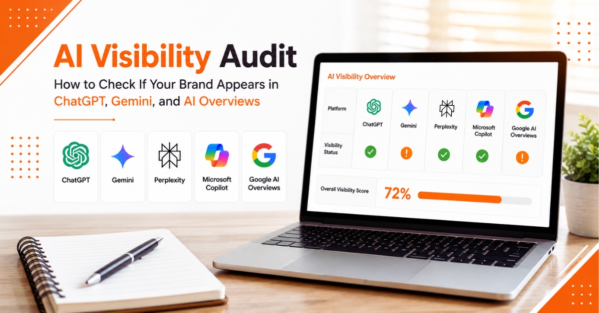 AI Visibility Audit: How to Check If Your Brand Appears in ChatGPT, Gemini, and AI Overviews