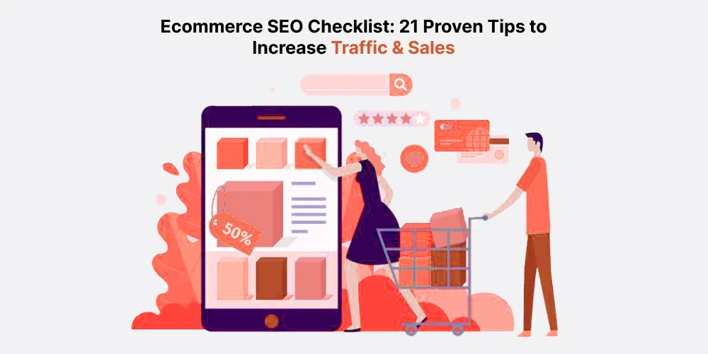 This image depicts Ecommerce SEO Checklist