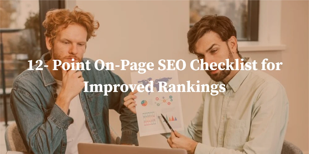 This image depicts On-page SEO