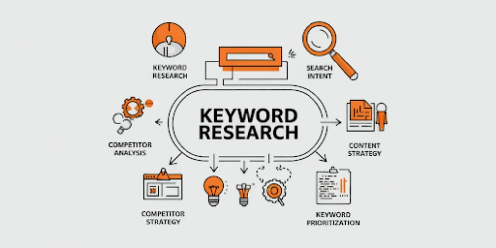 This image depicts First Step of a Structured SEO Plan