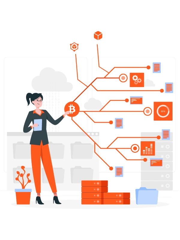 Block chain work flow