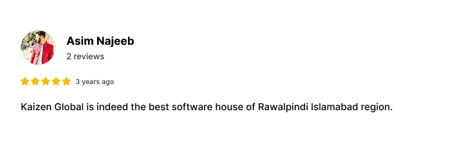 Customer Review from Facebook