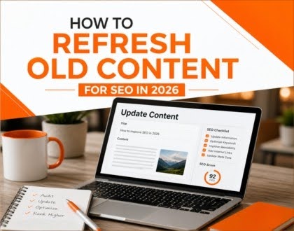 How to Refresh Old Content for Better SEO Rankings in 2026